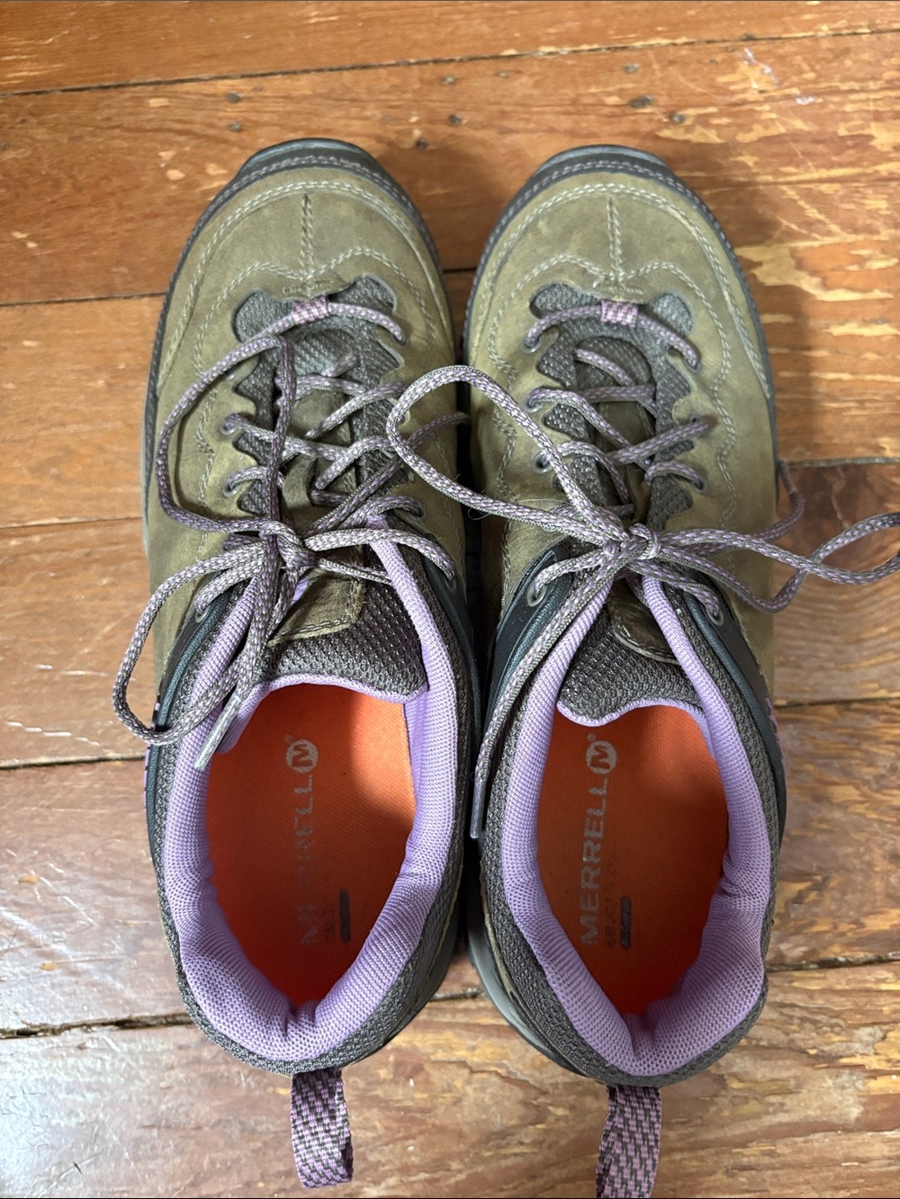 Merrell Womens Brindle Lavender Hiking Trail Shoes Boot Size 9 - Picture 5 of 8